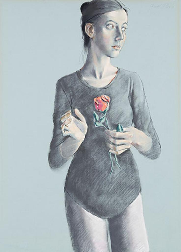 Frederick Joseph (Fred) Ross (1927-2014) - Ballerina with Rose