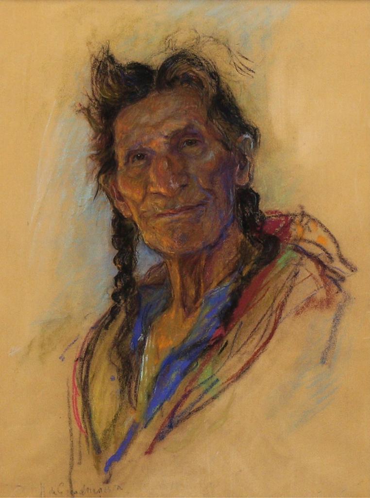 Nicholas (Nickola) de Grandmaison (1892-1978) - Sitting Eagle - John Hunter (1874-1970)