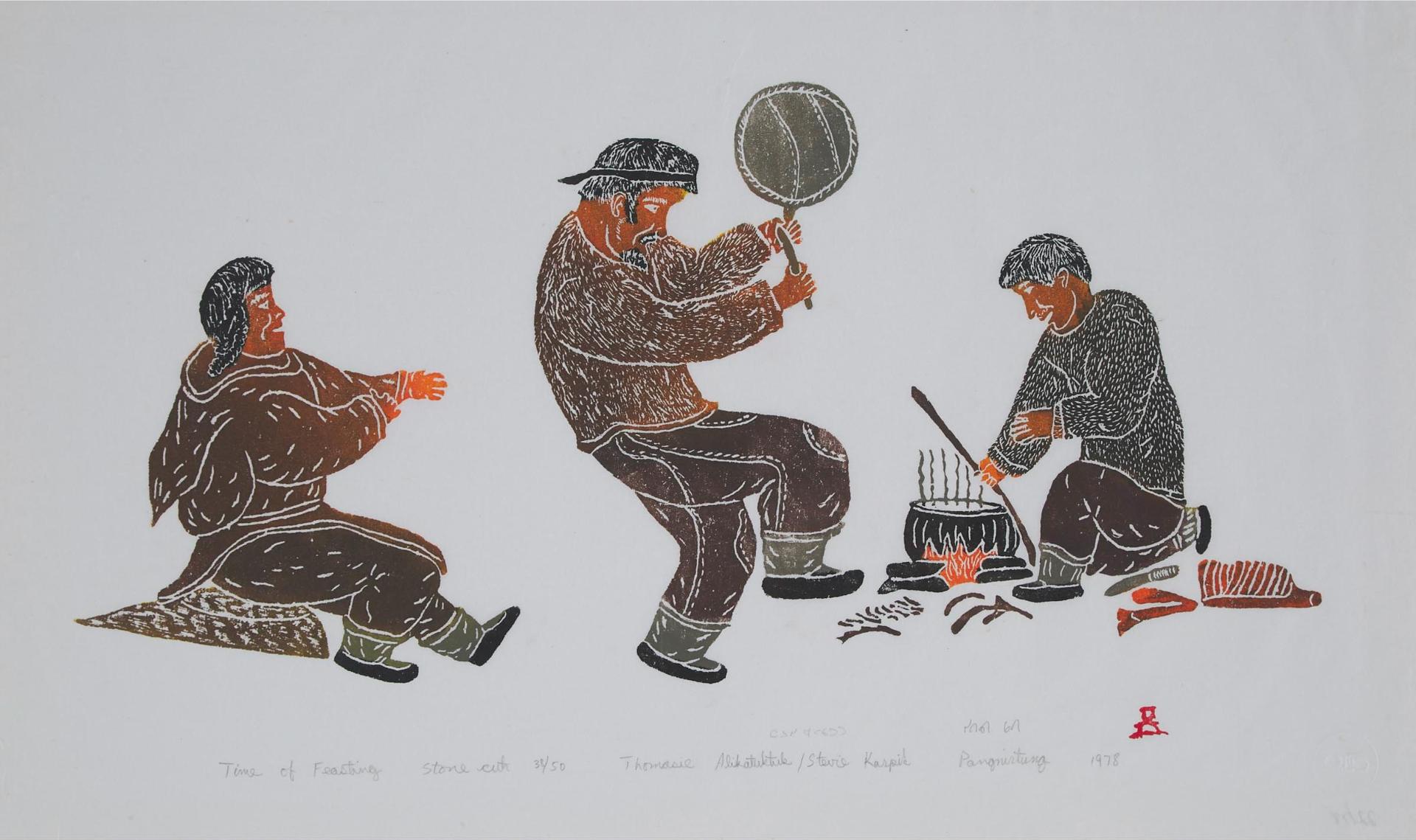 Thomasie Alikatuktuk (1953) - Time Of Feasting