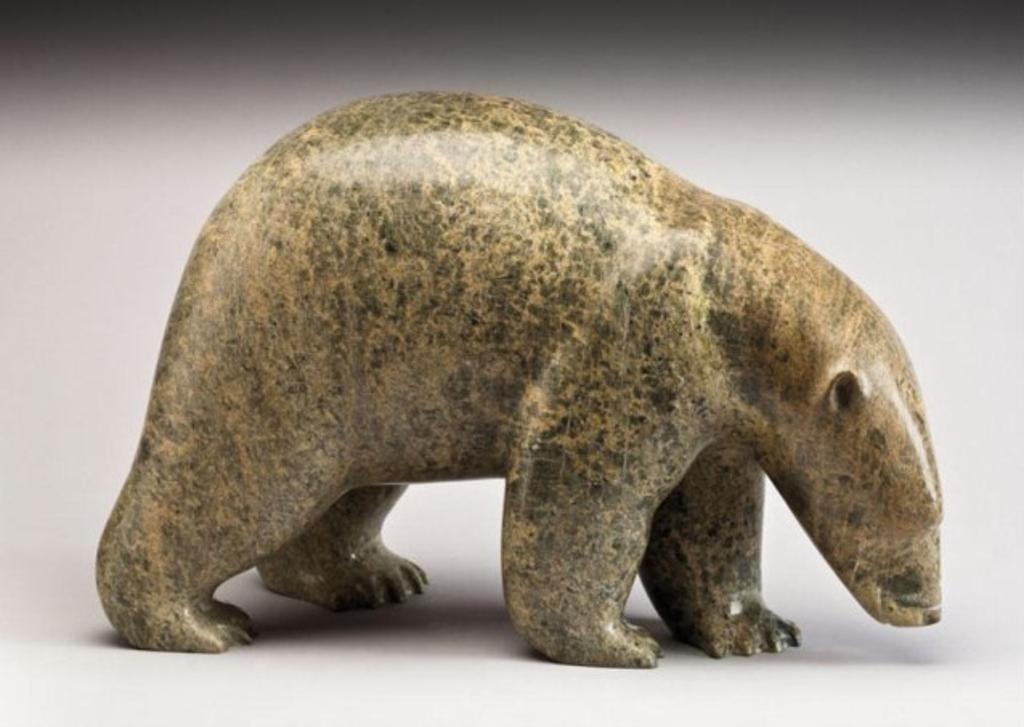 Ashevak Tunnillie (1956-2018) - Polar bear, late 1990s