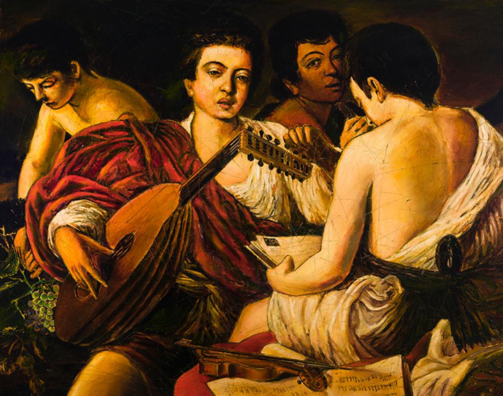David Charles Bierk (1944-2002) - After Caravaggio 