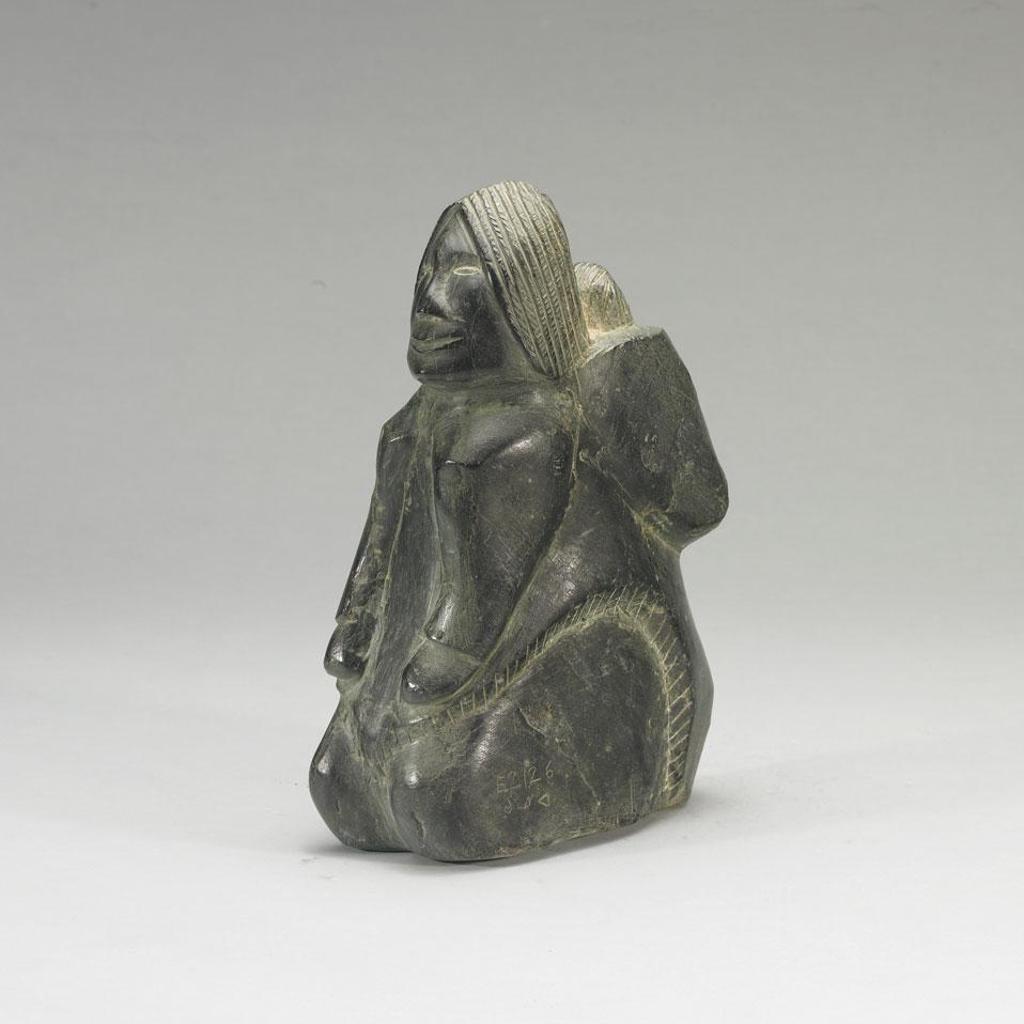 Marie Kuunnuaq (1933-1990) - Mother And Child