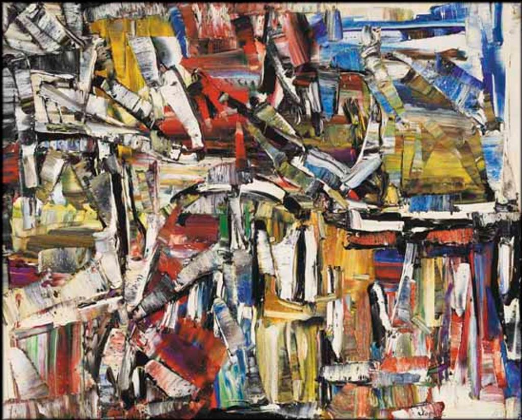Jean-Paul Riopelle (1923-2002) - Jour de fêtes