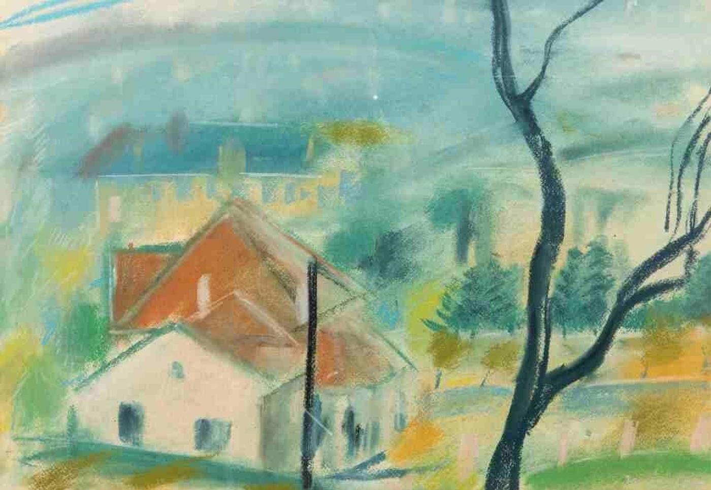 Odon Marffy (1878-1959) - Landscape