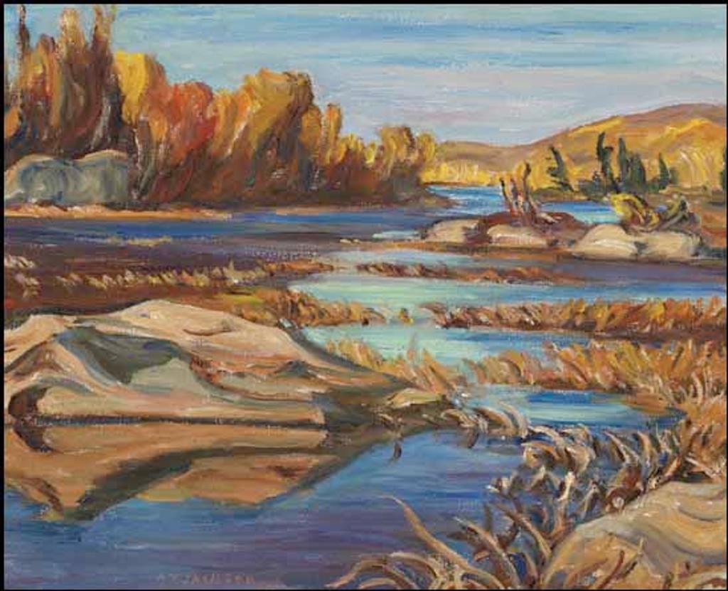 Alexander Young (A. Y.) Jackson (1882-1974) - River in Autumn