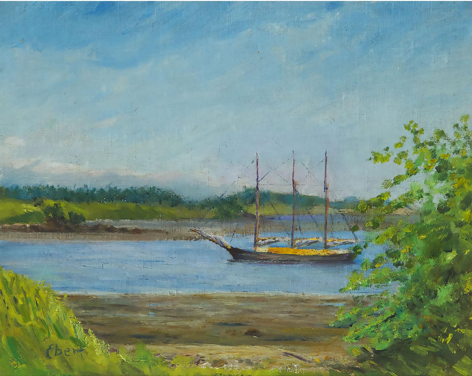 Charles Henry Ebert - Old Lyme Harbor