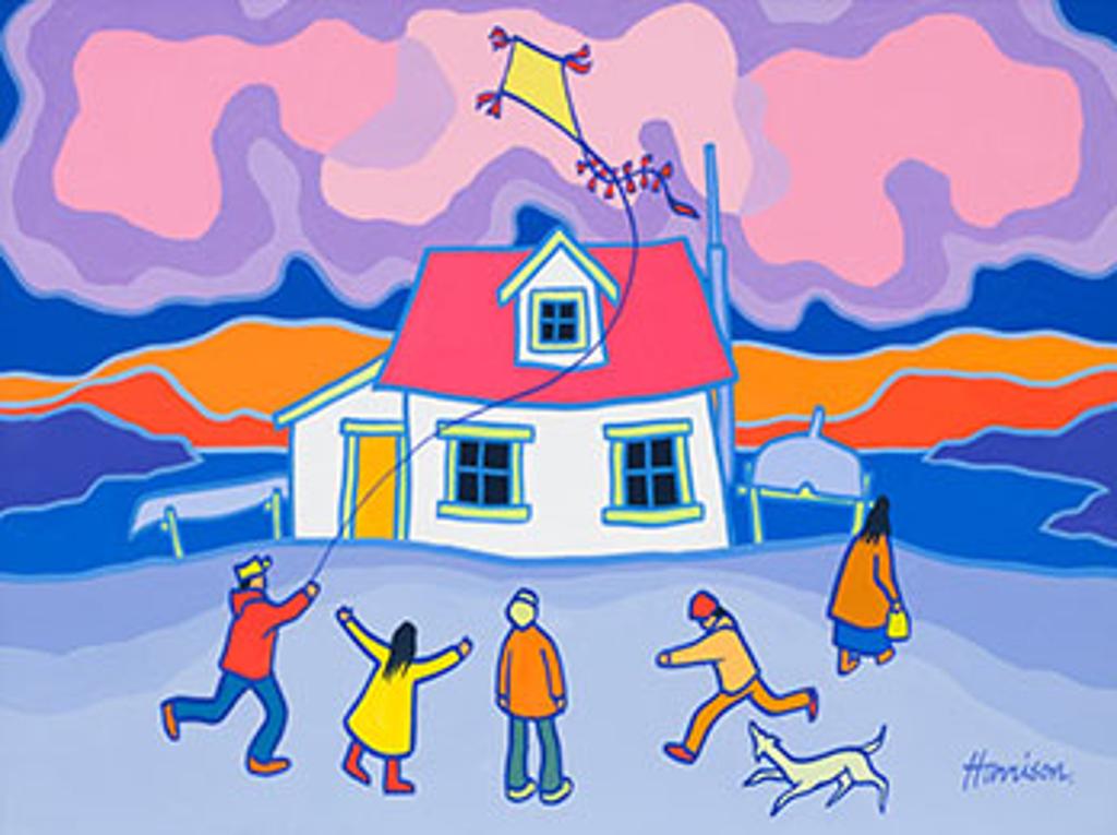 Ted Harrison (1926-2015) - Flying High