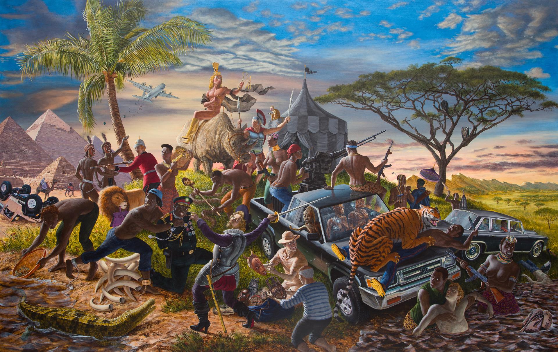 Kent Monkman (1965) - Miss Africa, 2013