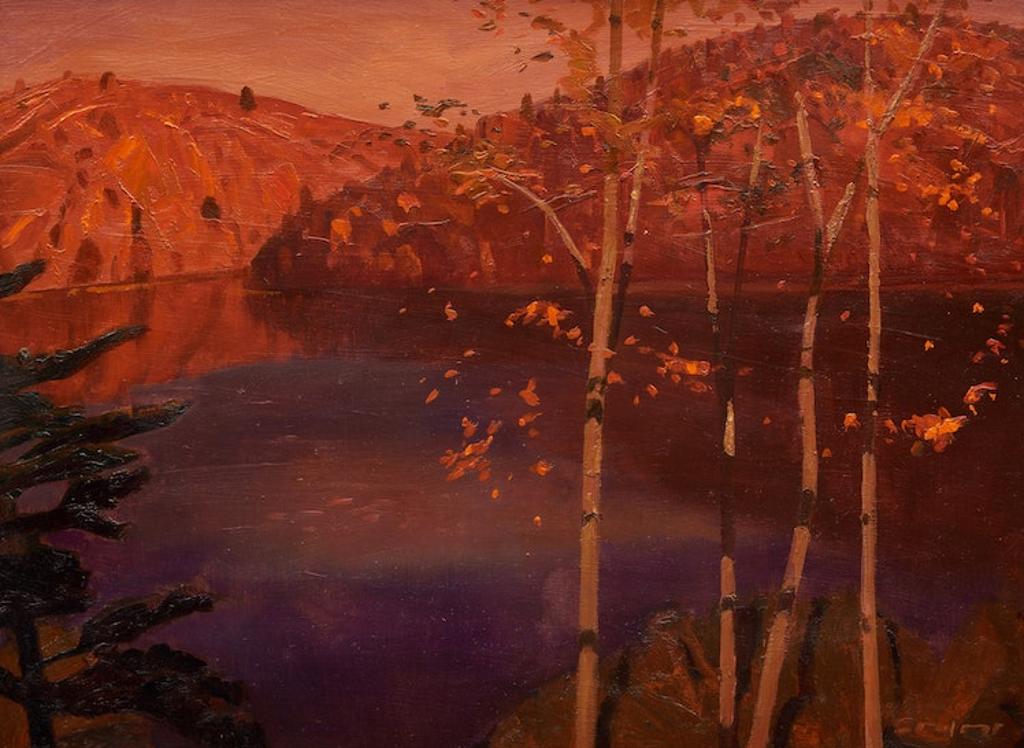 Charles Fraser Comfort (1900-1994) - Anderson Lake, October