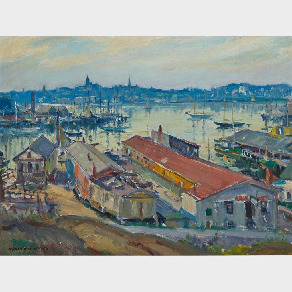 Manly Edward MacDonald (1889-1971) - Overlooking Gloucester