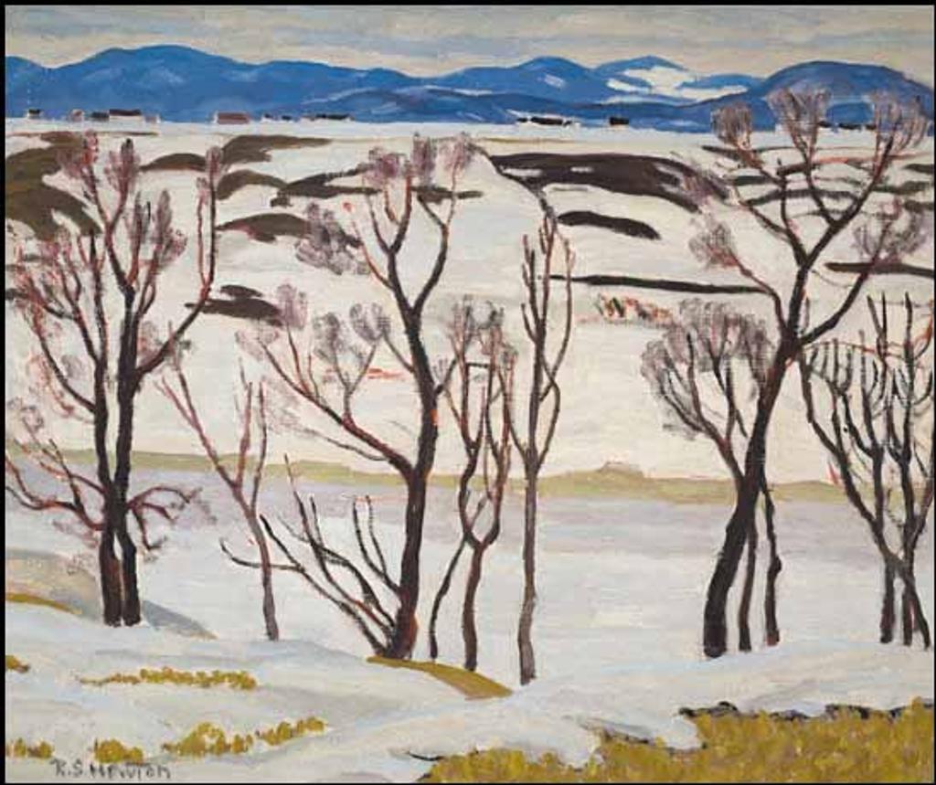 Randolph Stanley Hewton (1888-1960) - Gouffre River in Spring