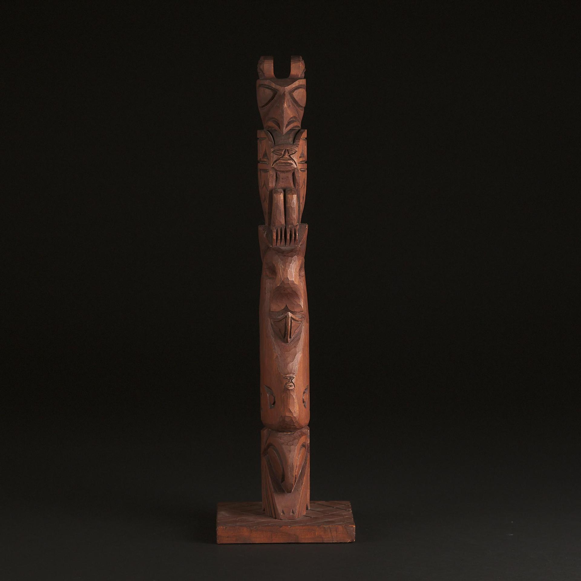 Frank Paige Jr. - Model Totem Pole