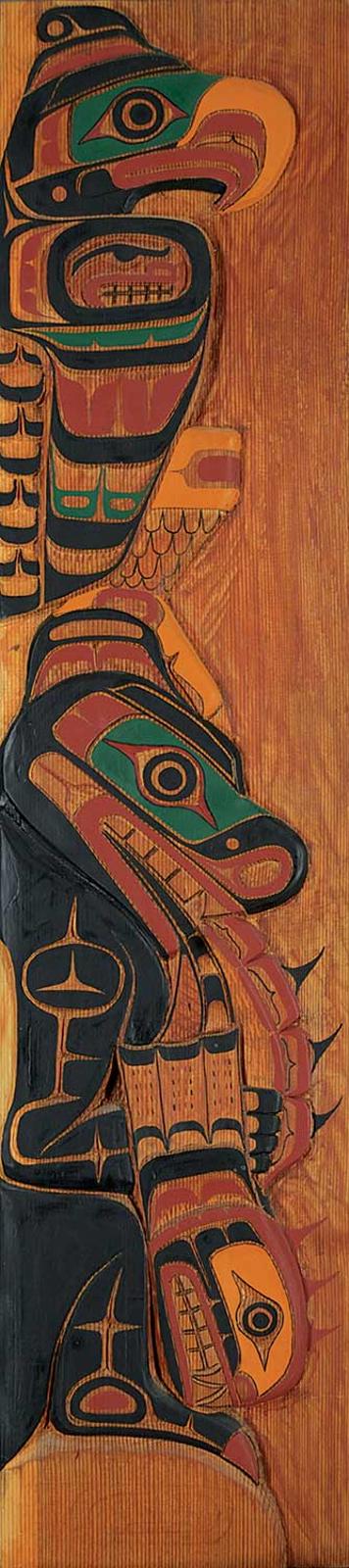 David Matilpi - Kwakiutl Thuderbird, Bear and Sculpin