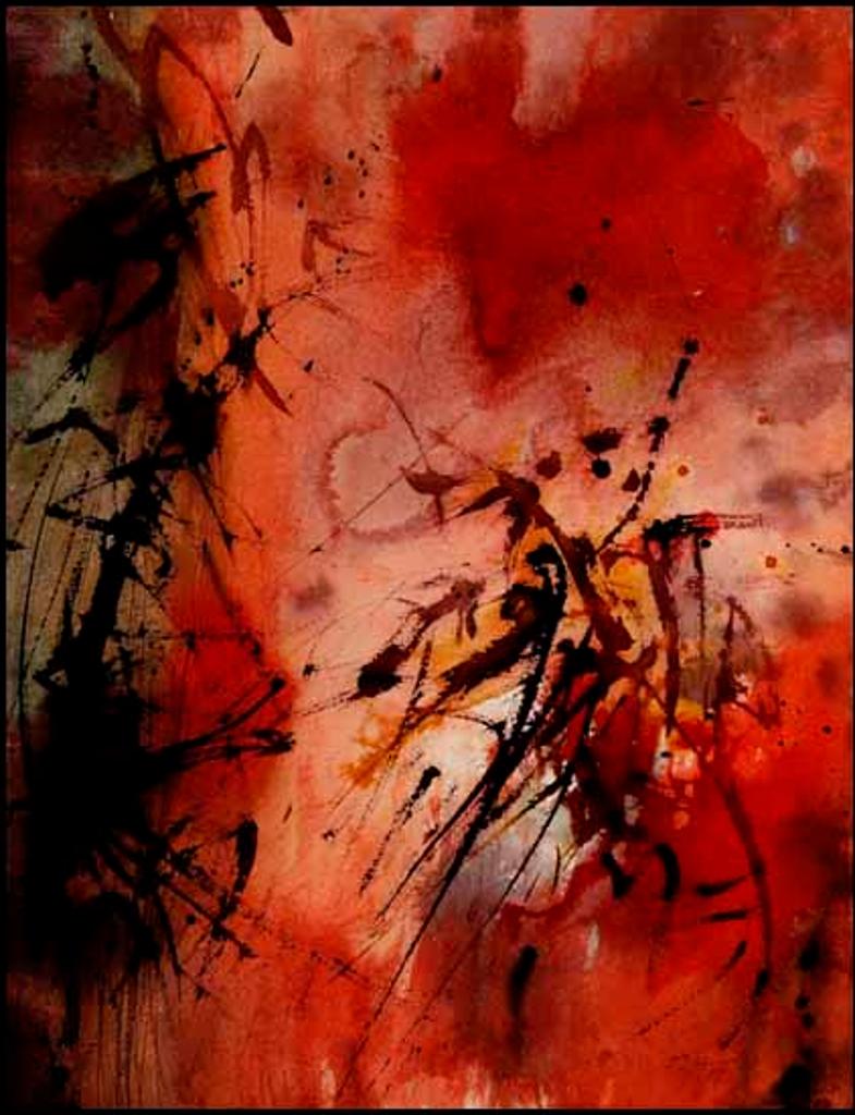 Donald Alvin Jarvis (1923-2001) - Inscape (2) Red