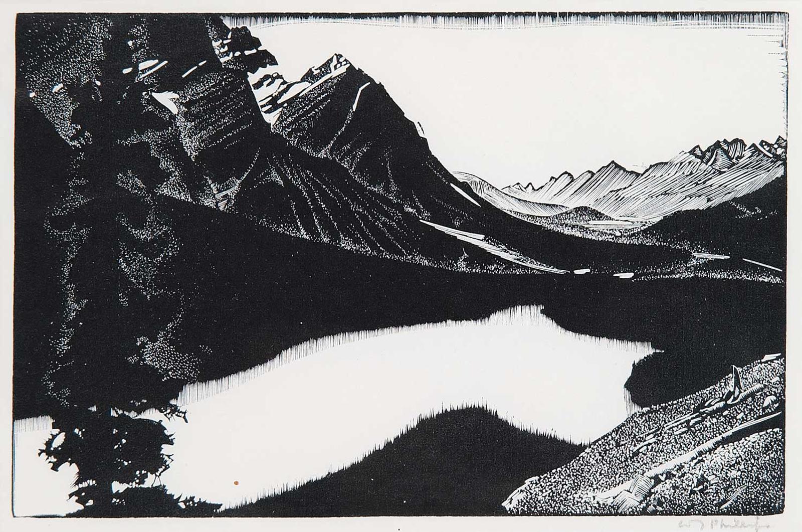 Walter Joseph (W.J.) Phillips (1884-1963) - Mistaya Valley [Peyto Lake]