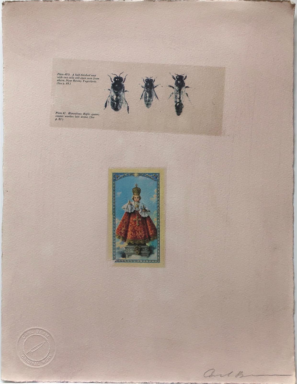 Carl Beam (1943-2005) - Untitled (Honey Bees - Young Queen)