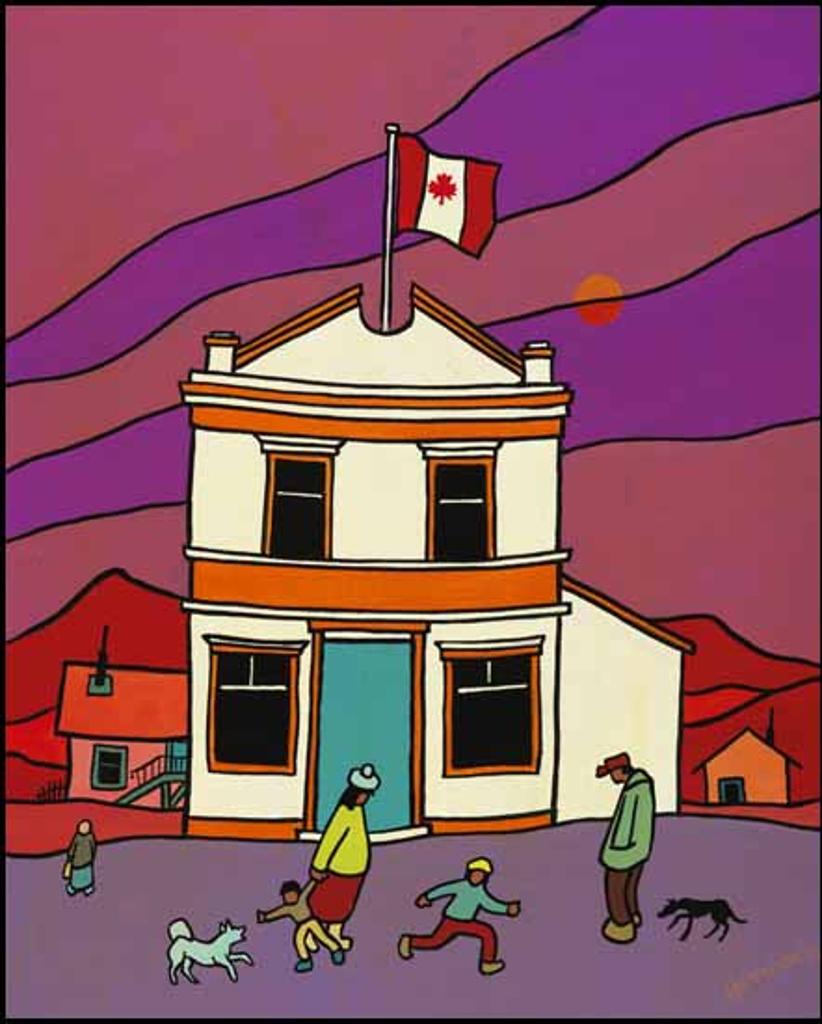 Ted Harrison (1926-2015) - House of the Patriot