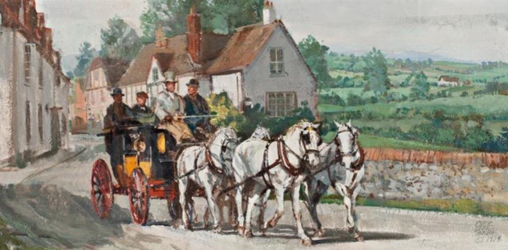 Peter Etril Snyder (1944-2017) - Leaving the Village
