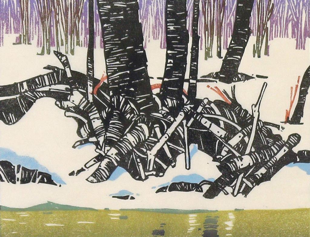 Walter (Drahanchuk) Drohan (1932-2007) - Riverbank Series (12.25.85)
