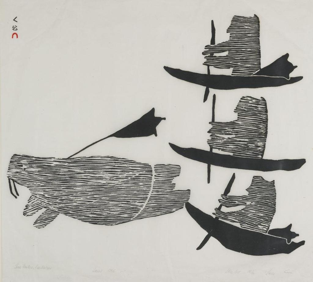 Parr (1893-1969) - Three Hunters, One Walrus
