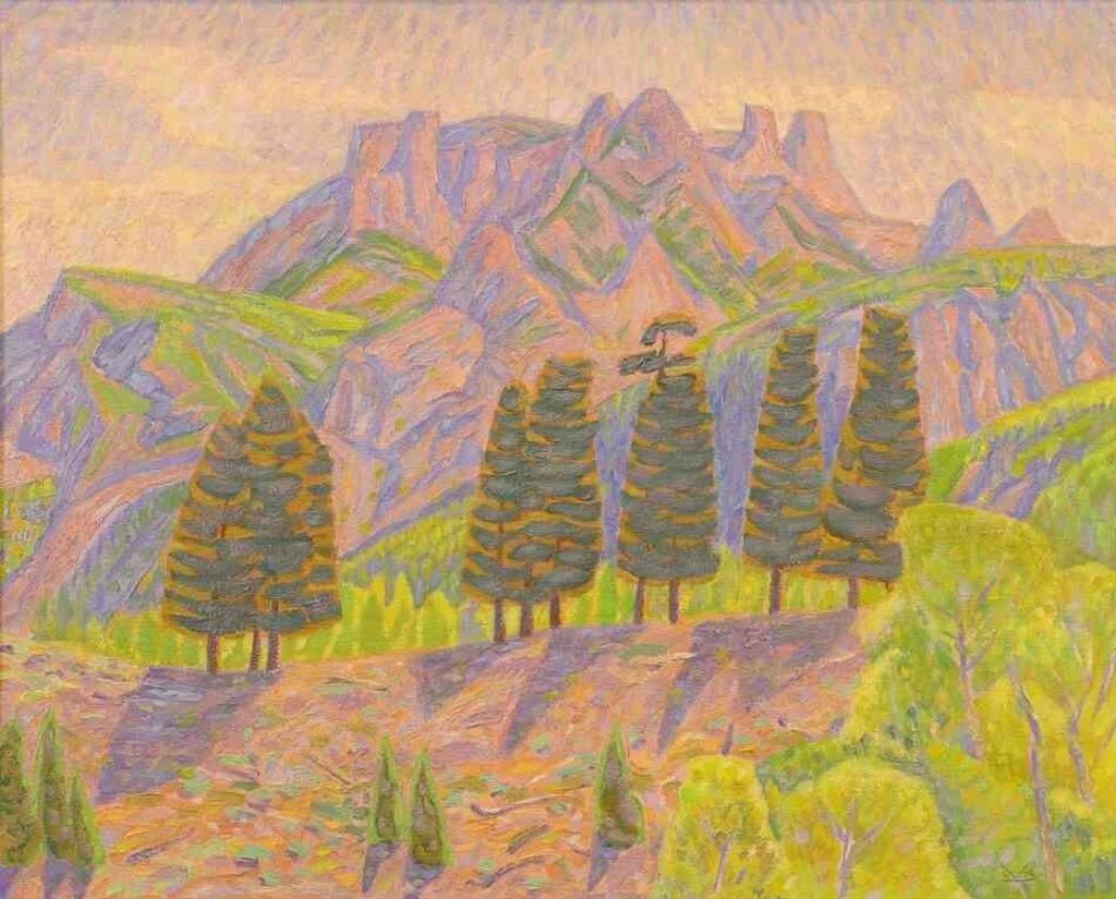 Illingworth Holey (Buck) Kerr (1905-1989) - In The Windermere - Spring (Redstreak Mountain); 1950 (1971)
