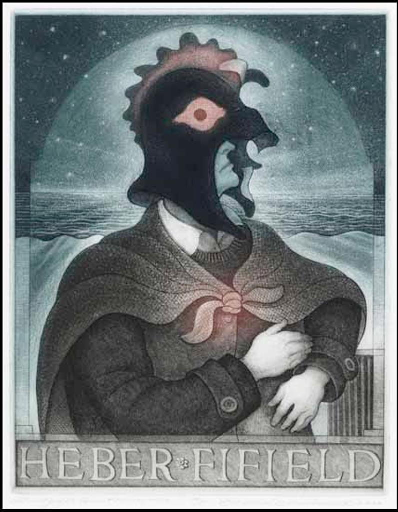 David Lloyd Blackwood (1941-2022) - Study for Great Mummer