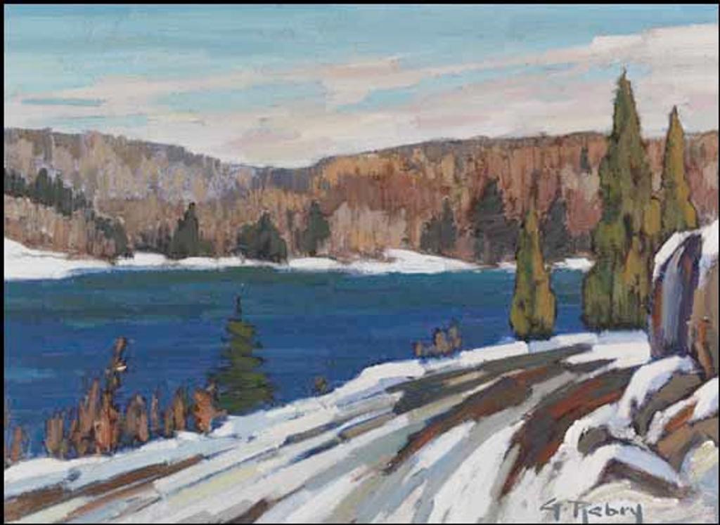 Gaston Rebry (1933-2007) - Bois de la belle province (Serie de lacs)