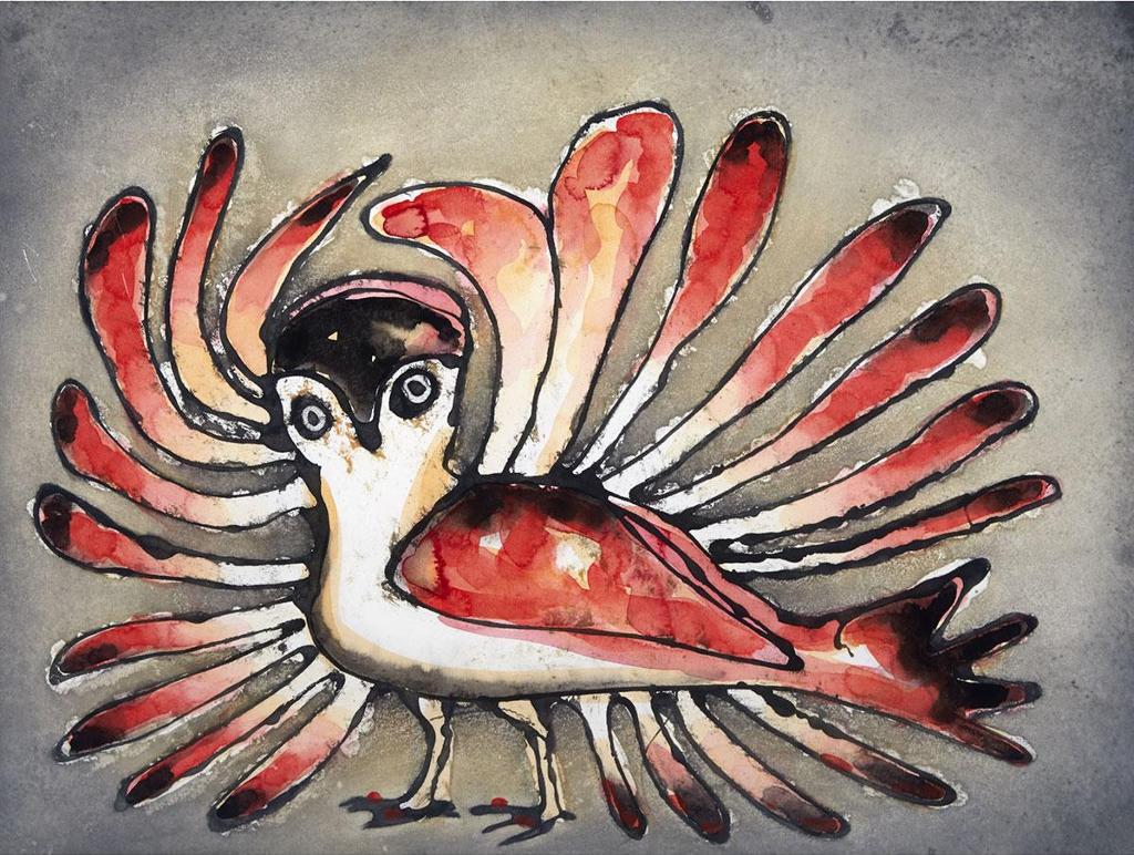 Kenojuak Ashevak (1927-2013) - Enchantment