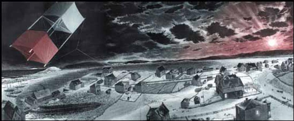 David Lloyd Blackwood (1941-2022) - Uncle Cluny's Kite Over Wesleyville