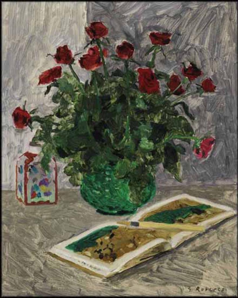William Goodridge Roberts (1921-2001) - Roses in Green Vase