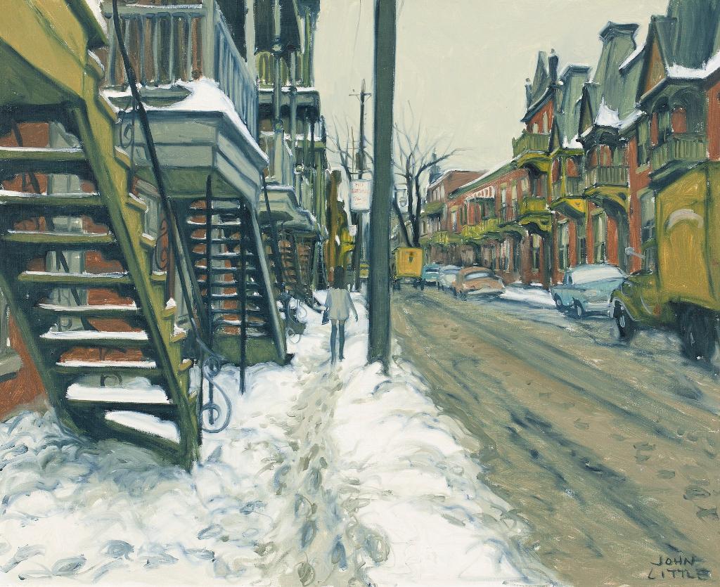 John Geoffrey Caruthers Little (1928-2024) - Rue Rivard, Montreal