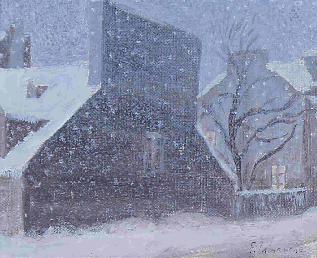 Gilles Labranche (1947) - Rue Laval, Quebec; 1981