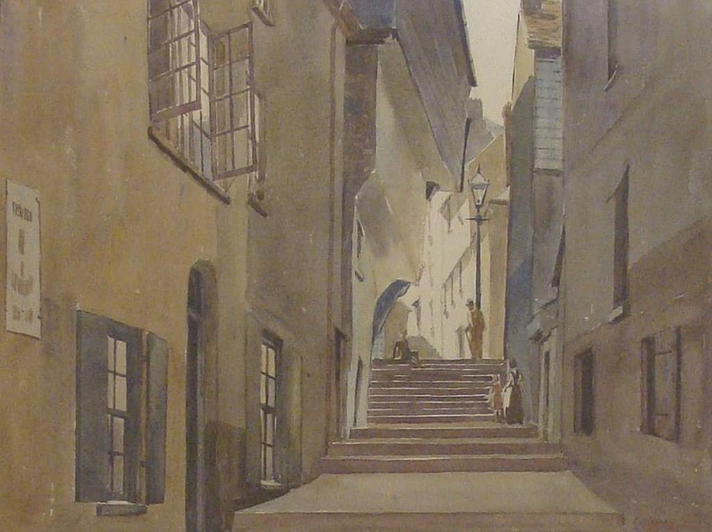 Alfred Crocker Leighton (1901-1965) - watercolour and graphite on paper