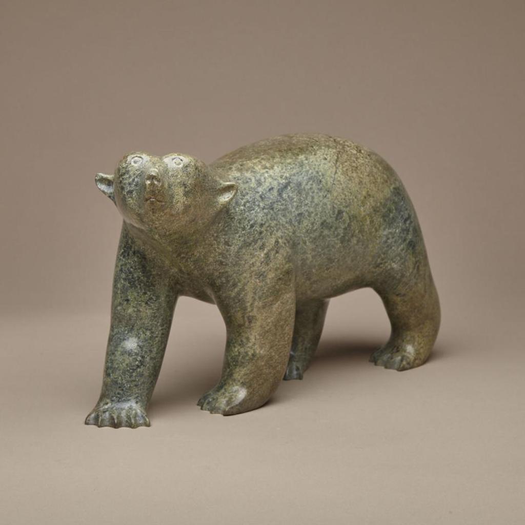 Ashevak Tunnillie (1956-2018) - Walking Polar Bear