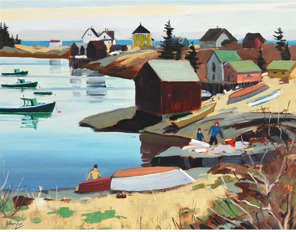 Charles Anthony Francis Law (1916-1996) - Morning Tranquility, Stonehurst, Nova Scotia, 1979