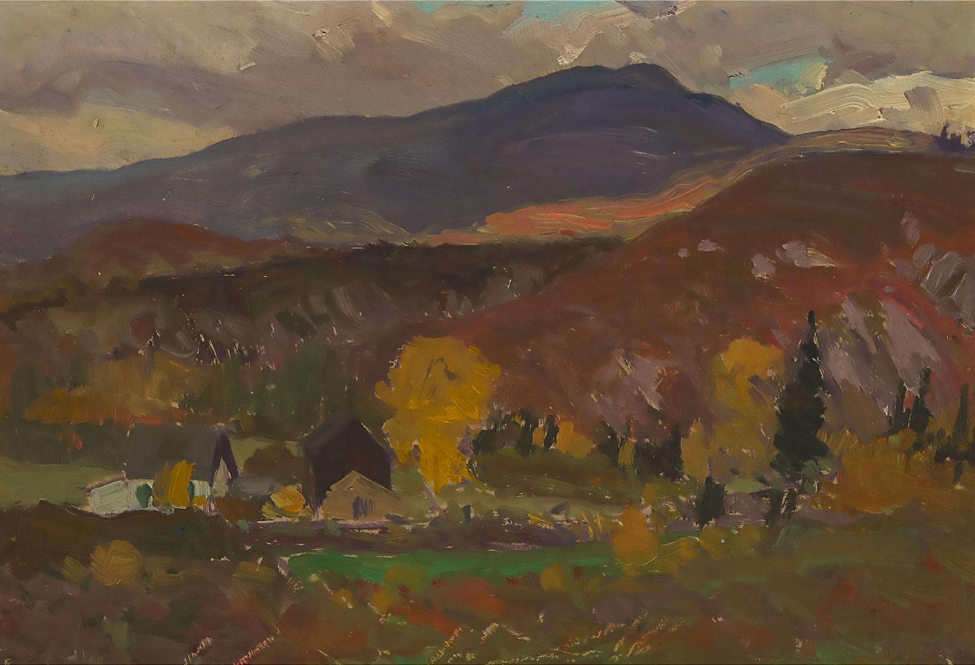 James Edward Hervey (J.E.H.) MacDonald (1873-1932) - Laurentians, 1913