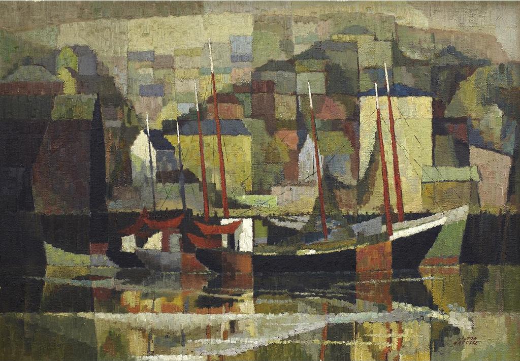 Hilton MacDonald Hassell (1910-1980) - Harbour Pattern