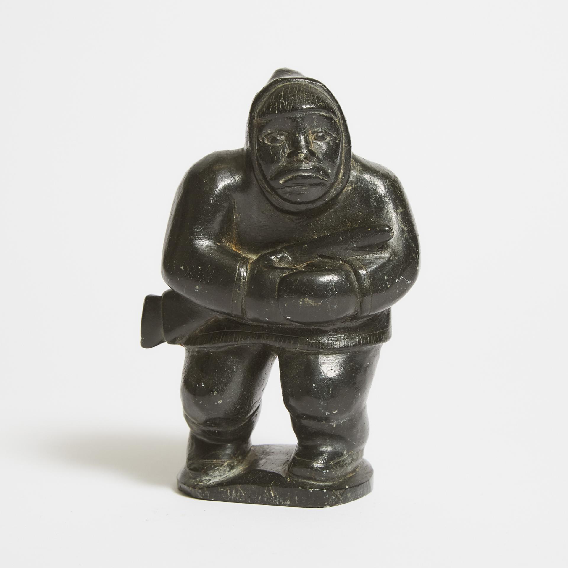 Davidialuk Alasua Amittu (1910-1976) - Hunter With Rifle