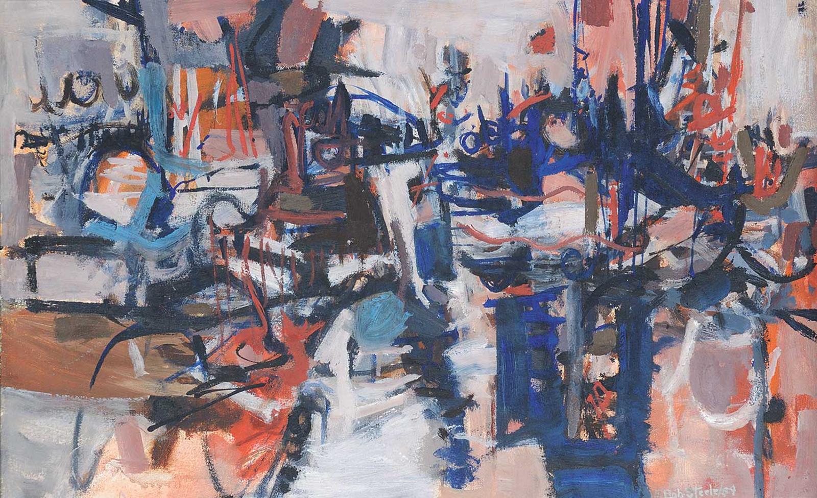 Robert [Bob] Cameron Steele - Untitled - 1950's Abstract