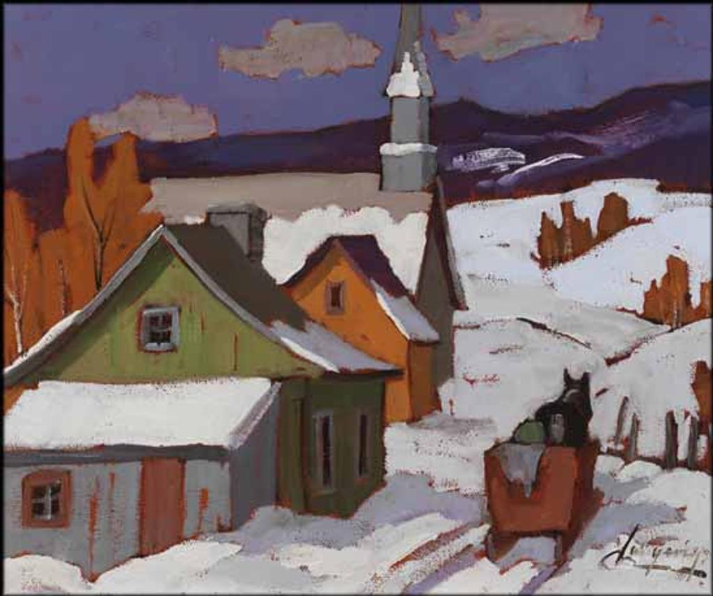 Claude Langevin (1942-2024) - Promenade, Laurentides