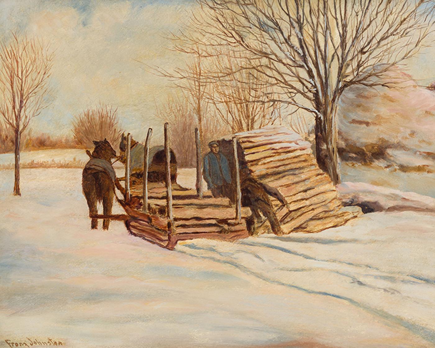 Frank (Franz) Hans Johnston (1888-1949) - Cordwood