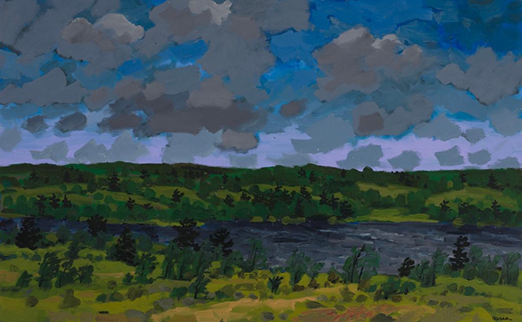 Bruno Joseph Bobak (1923-2012) - Summer Storm