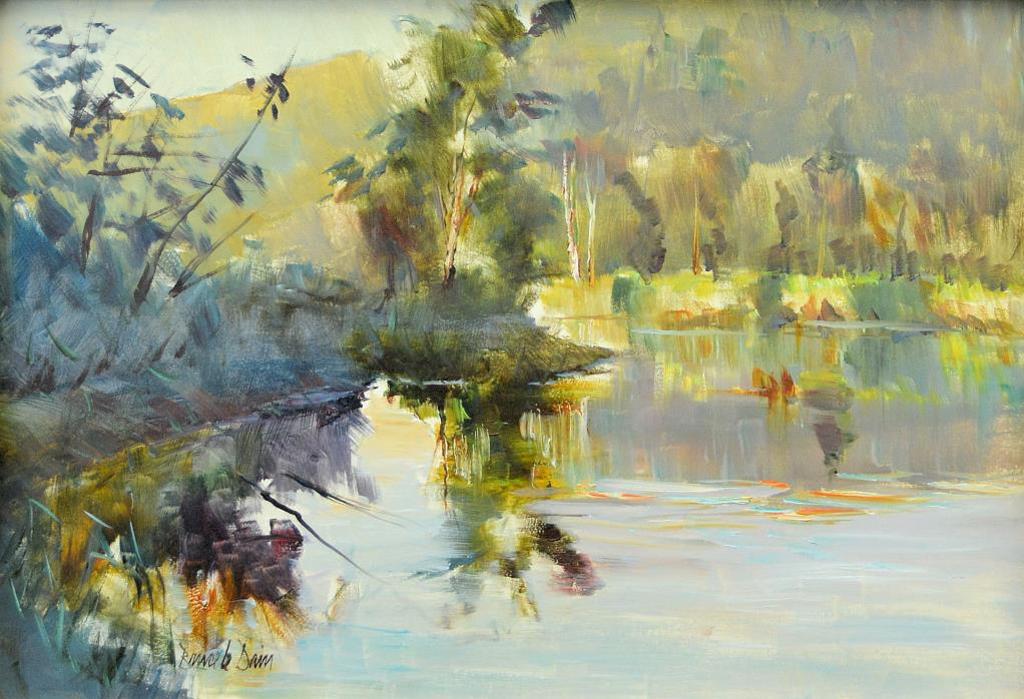 Bruce Le Dain (1928-2000) - Soleil Couchant sue la Riviere Missiquoi