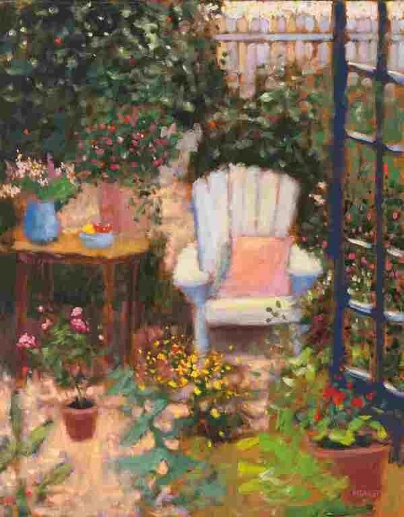 Paul Healey (1964) - In the backyard