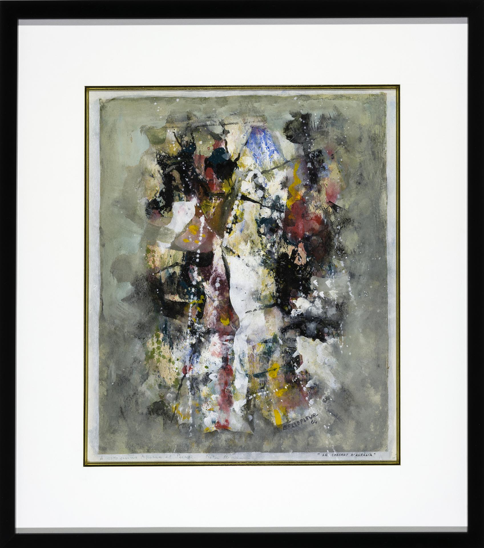 Léon Bellefleur (1910-2007) - Le Coffret d'Aurélia, 1964