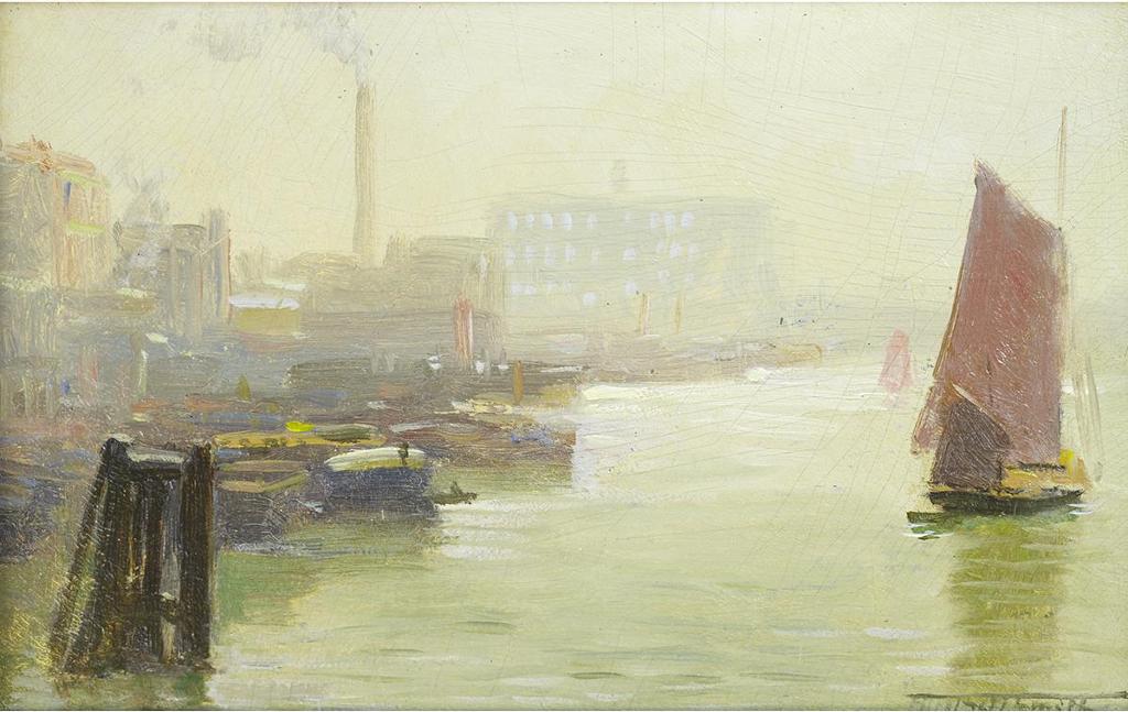Frederic Martlett Bell-Smith (1846-1923) - Harbour Scene