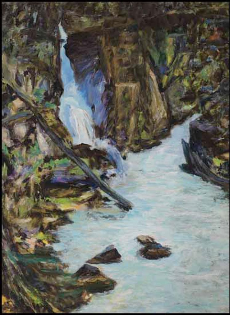 Muriel Agnes (M.A.) Yewdale (1908-2000) - Tangled~Wood Creek (No. 2) West of Hill Number 1