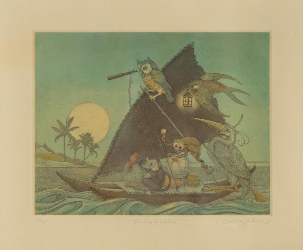 Charles van Sandwyk (1966) - The Ship of Wisdom