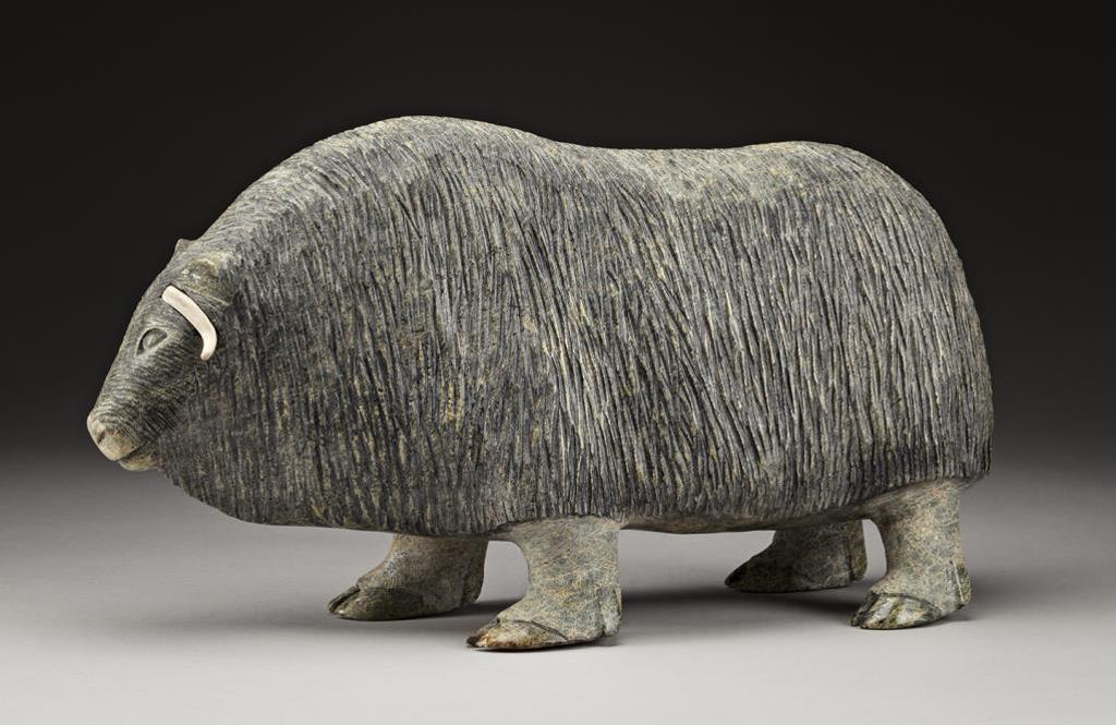 Paulassie Pootoogook (1927-2006) - Muskox, c. 1991-92