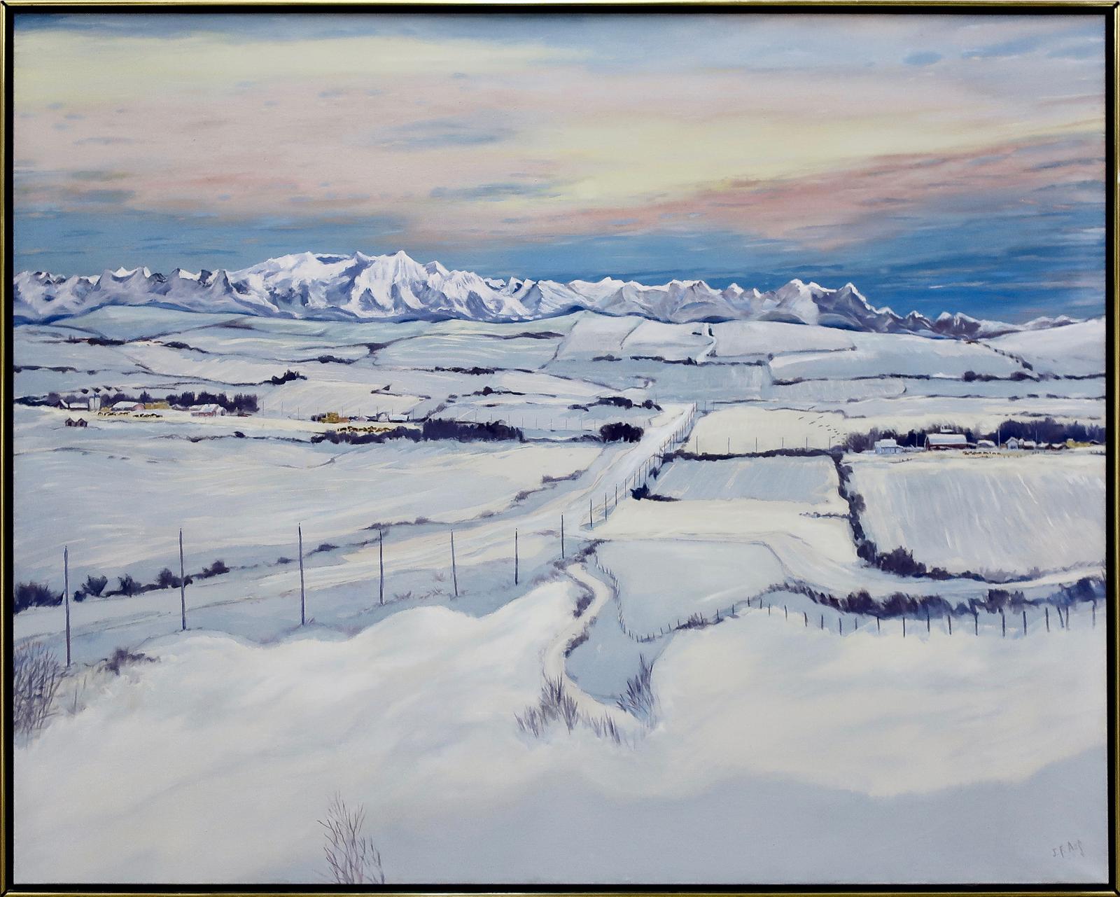 Joseph [Joe] Ferenc Acs (1936) - Ranches By The Alberta Foothills & The Rocky Mountain